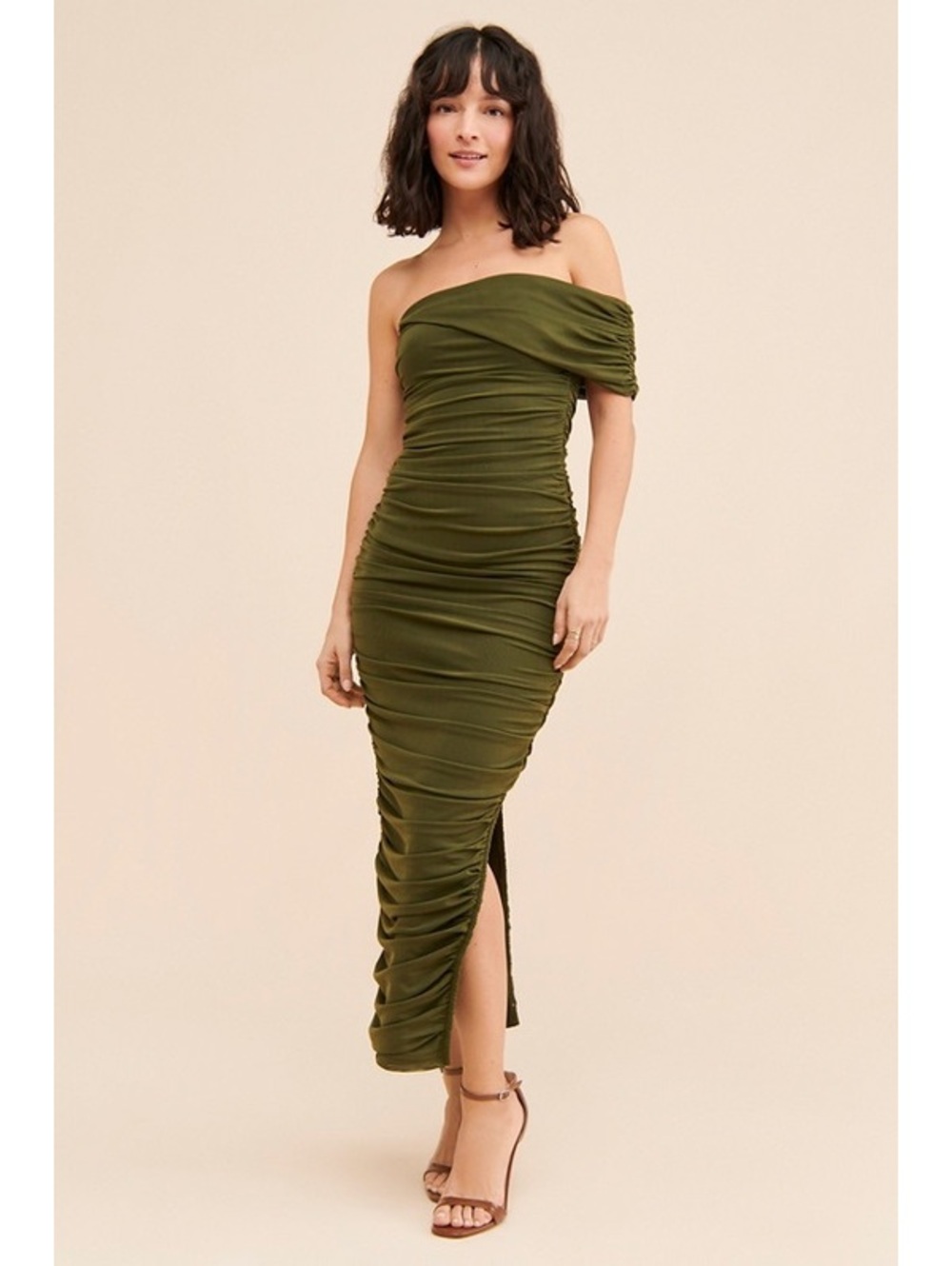 ELLIATT Miley Ruched Maxi Dress
